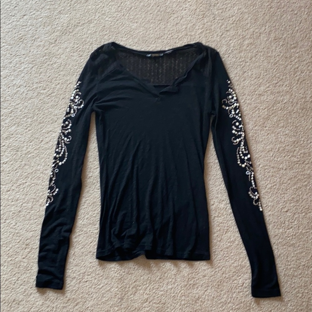 Miss me size M long sleeve top
